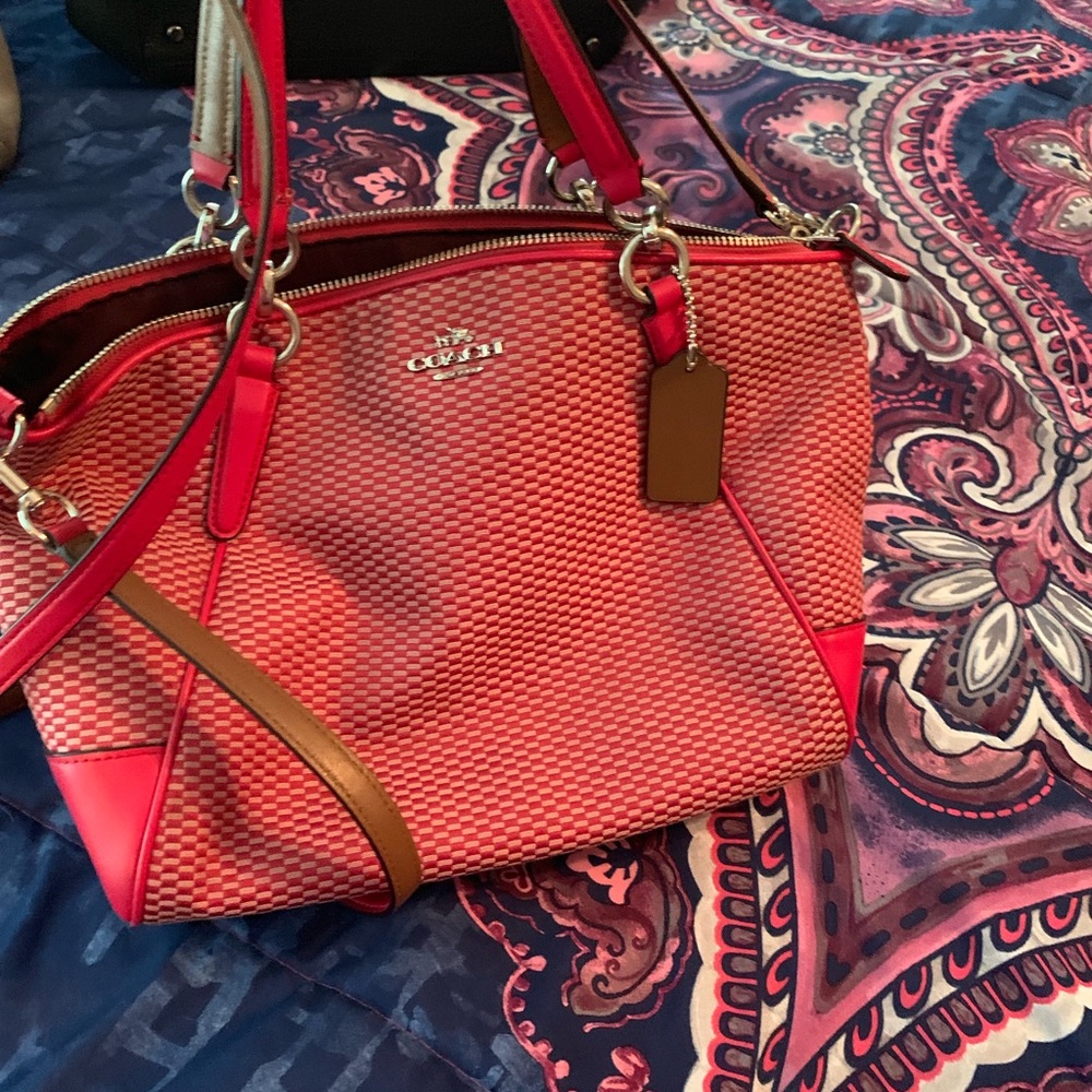 Authentic coach purse